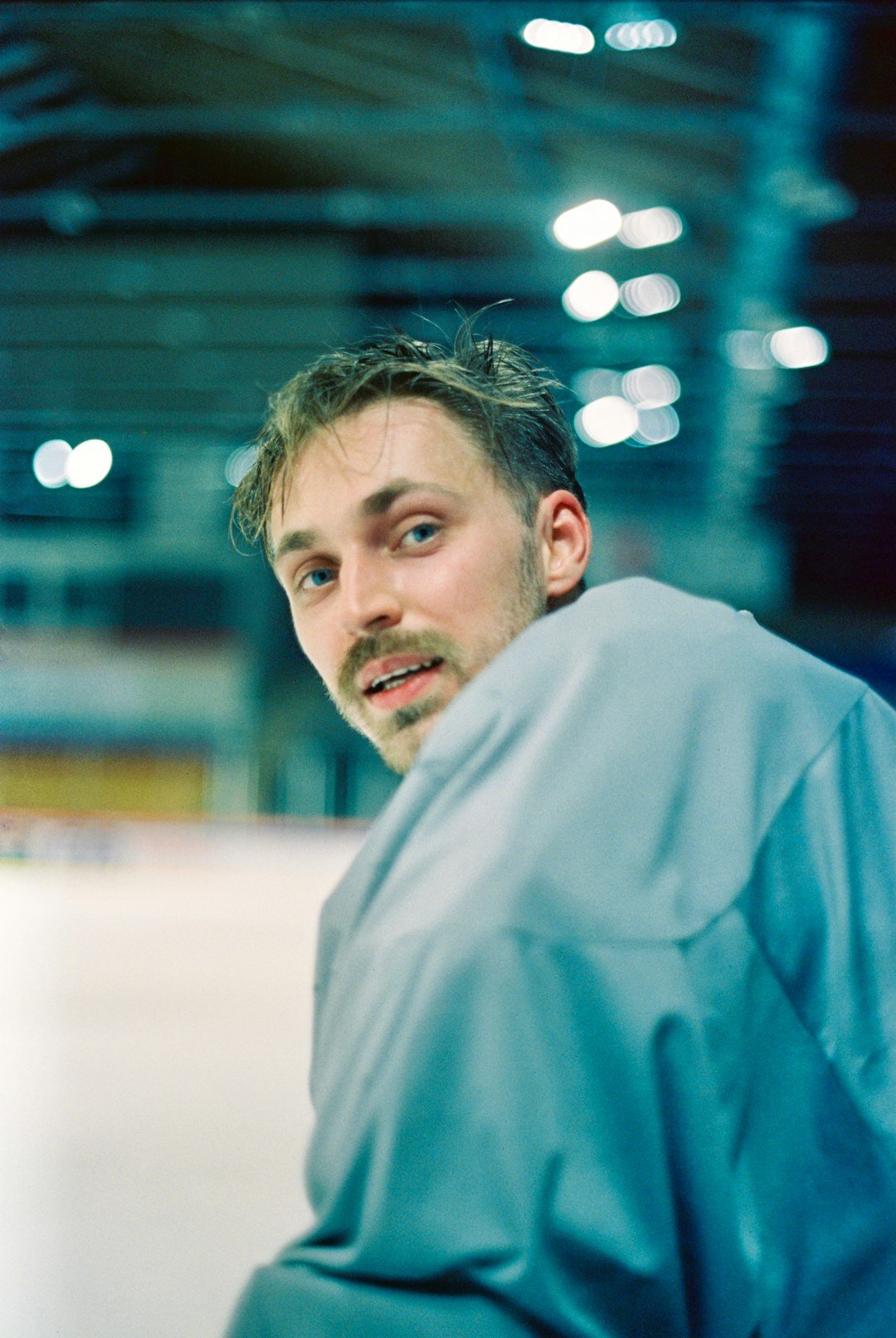 Portrait of a Finnish man technical director smiling